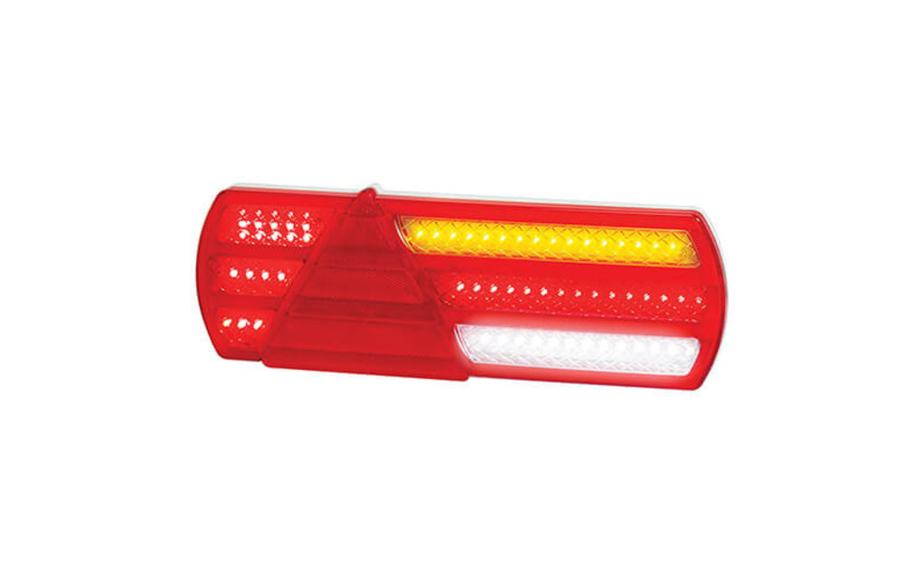 LED-Slimline-Rücklicht ohne Kennzeichenbeleuchtung | 12-24V | 40cm. Kabel