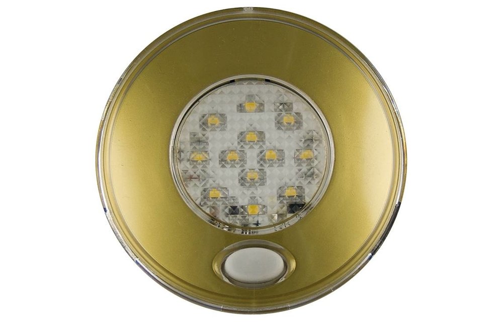 LED Autolamps LED Innenraumleuchte inkl. Gold-Schalter 12v. Warmweiß -  Vehiclelightshop