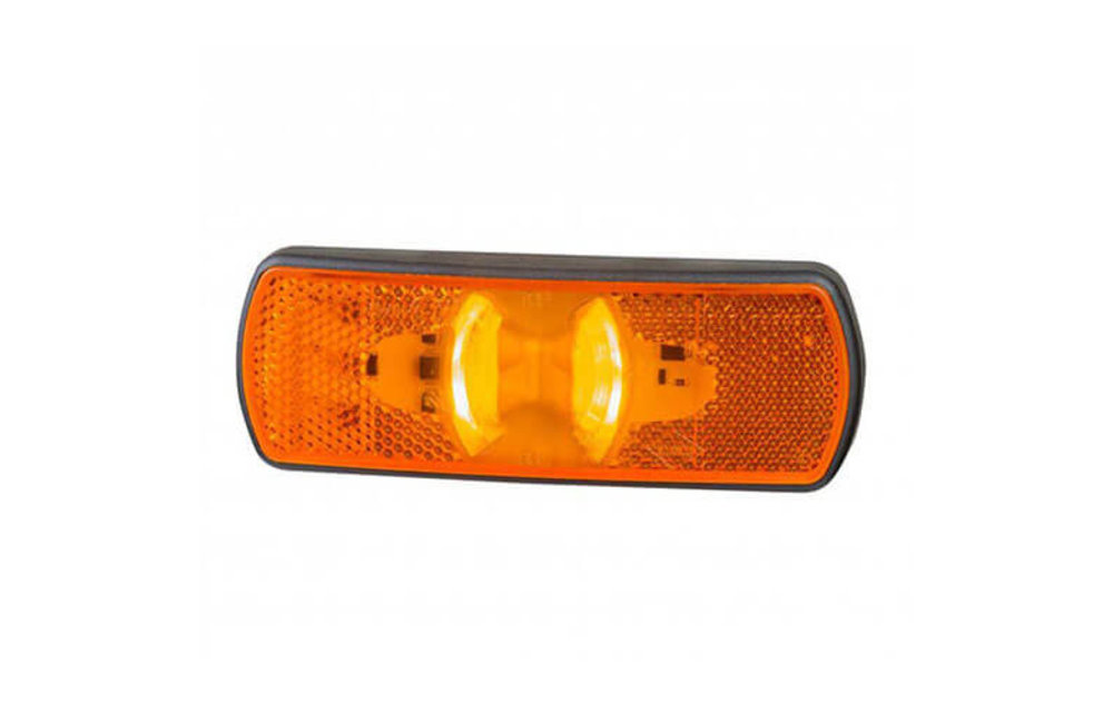 LED-Seitenblinker mit Blinkfunktion | 12-36V | 50cm. Kabel