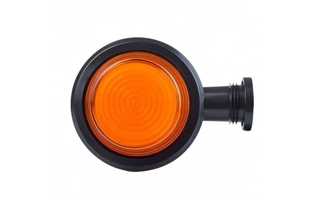 LED-Pendelleuchte gelb, kurzer Griff und mattierte Linse | 12-24V