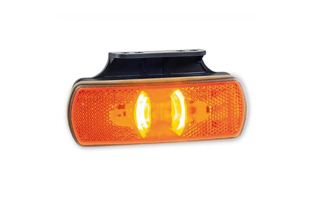 LED-Seitenblinker mit Blinkfunktion | 12-36V | 50cm. Kabel