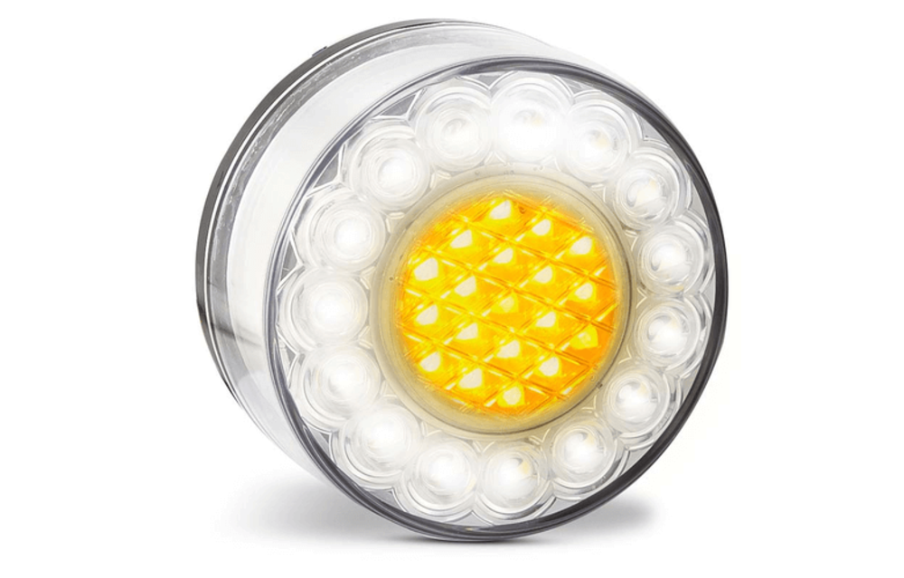 Runde LED-Blink- / makeerlamp | 12v