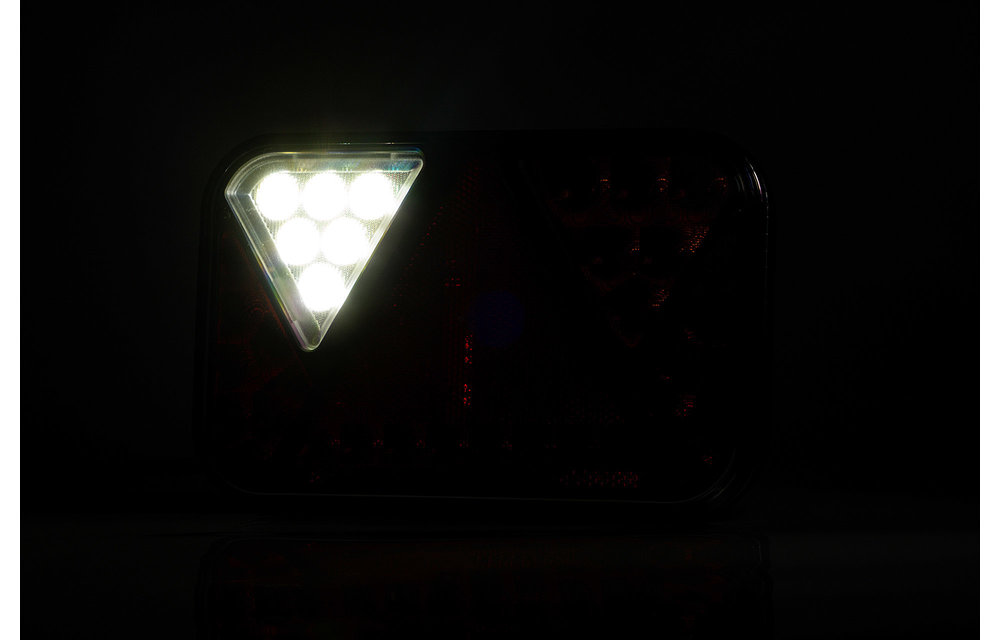 Rechts | LED-Rücklicht Rücklicht und Kennzeichenbeleuchtung 12V 5PIN