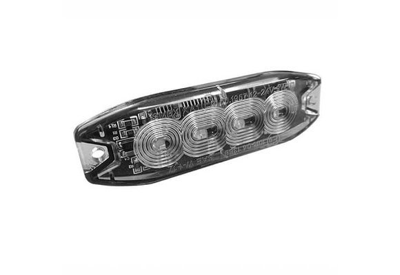 LED Autolamps R65 Slimline LED-Blitz 6 LEDs Gelb, 10-30V