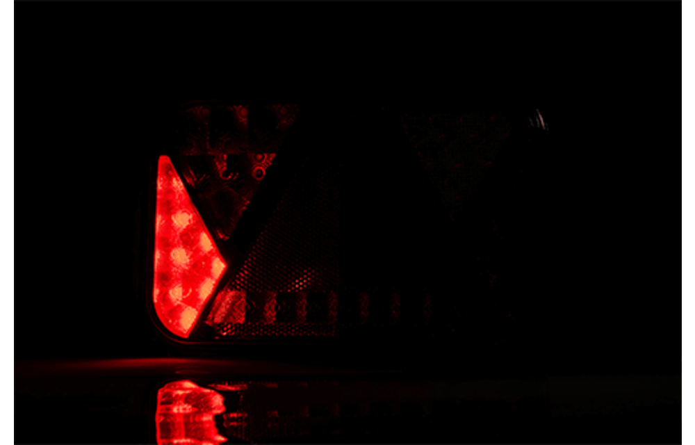 LED Rücklicht Triangle rot