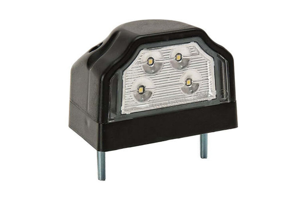 LED-Kennzeichenleuchte | 12-36V | inkl. Stecker 1.5mm2