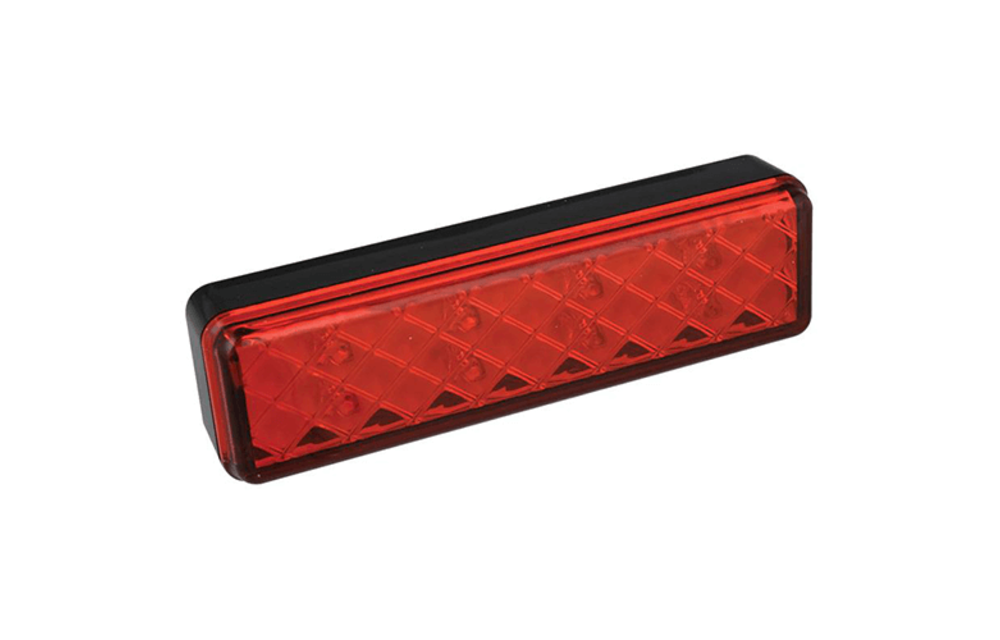 LED-Nebelscheinwerfer Slimline | 12-24V | 0,18 M. Kabel