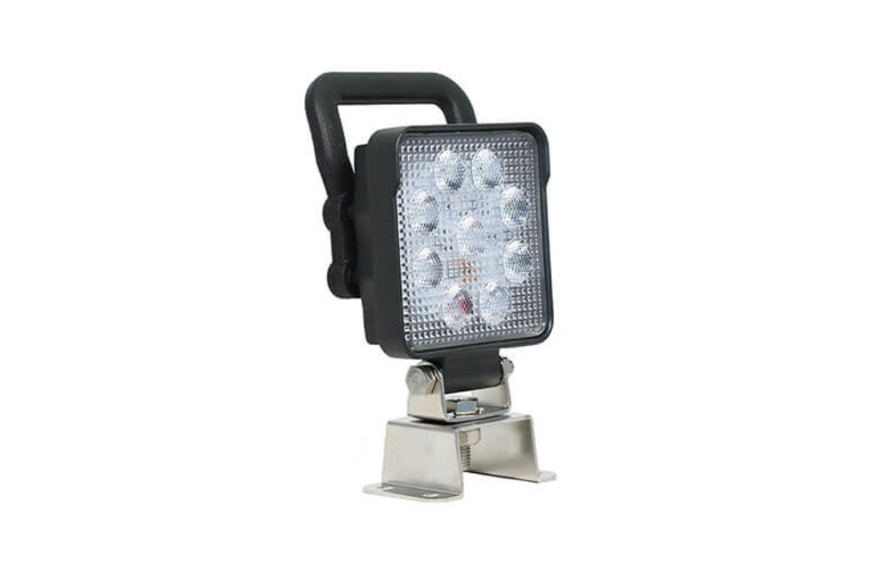 LED Arbeitsscheinwerfer | 13,5 Watt | 1710 Lumen | 9-36V | 40cm. Kabel | IP69K