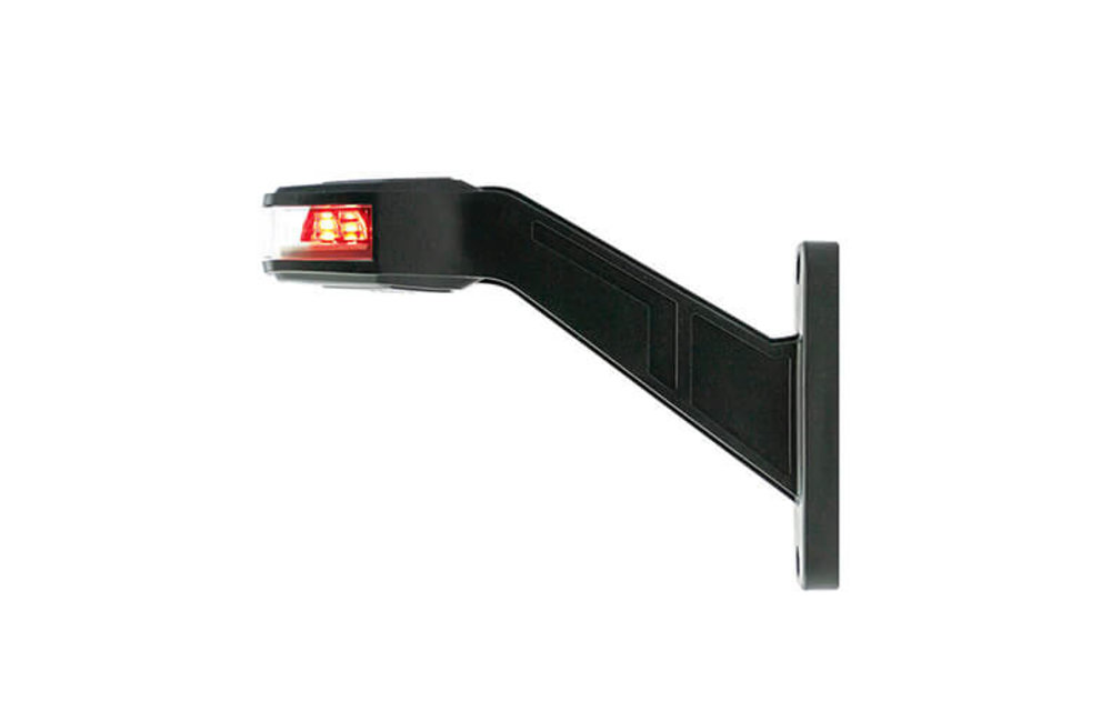 Links | LED Begrenzungsleuchte | 12-24V | 30cm. Kabel (rot / weiß / gelb)