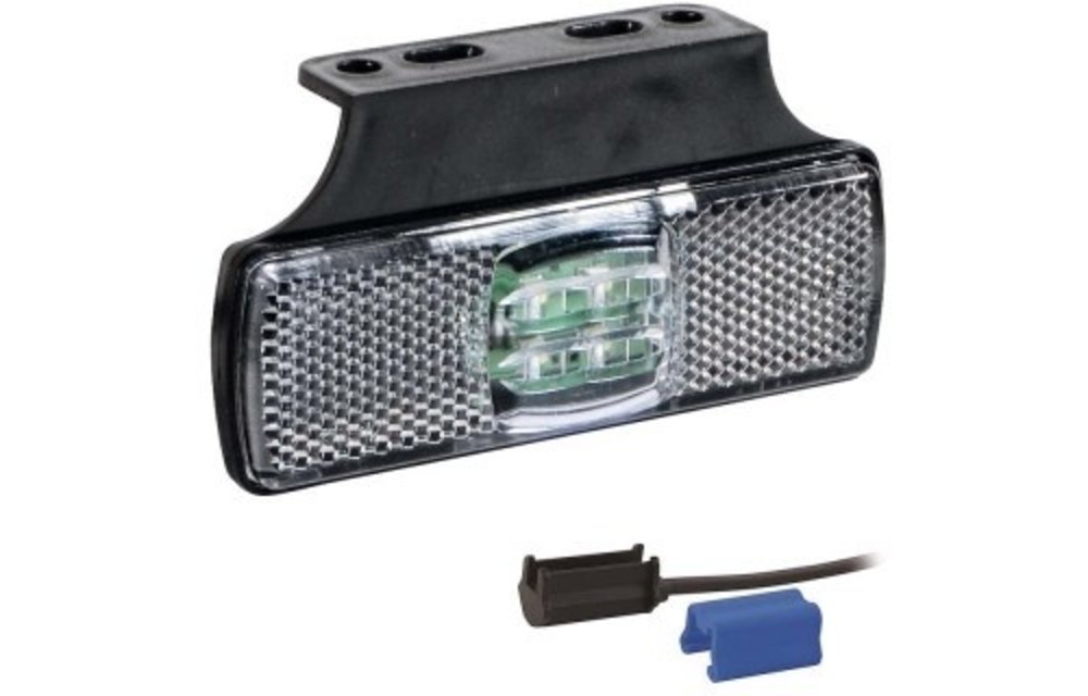 LED Umrissleuchte weiß | 12-24V | 0,75mm Stecker