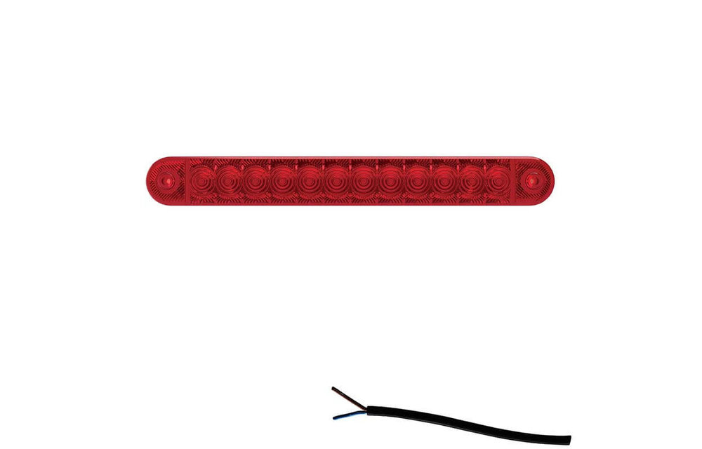 LED Umrissleuchte rot | 12-24V | 50cm. Kabel