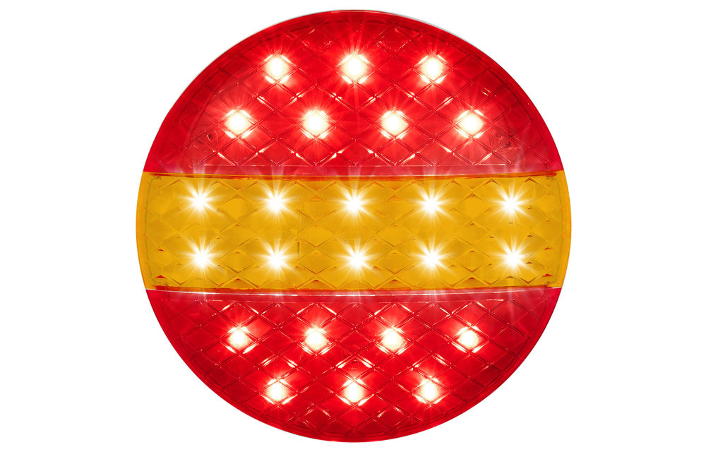 LED-Slimline-Rücklicht | 12-24V | 40cm. + Kabelverbinder