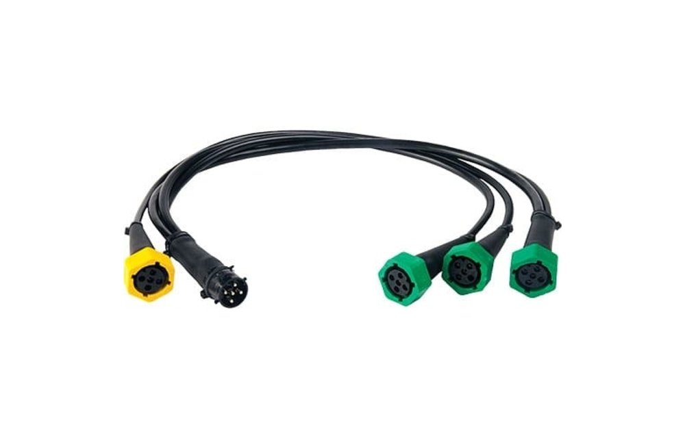 Adapterkabel Stift 5, von 4 bis 1 Lampe Stecker.
