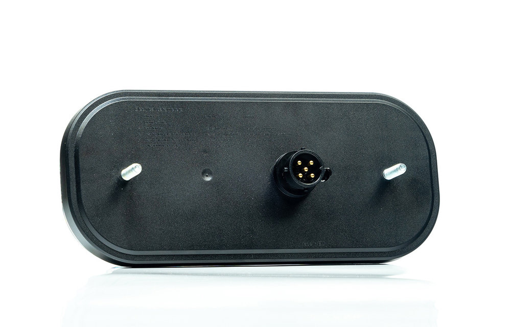 LED-Rücklicht mit dynamischen Blinker Abzeichen & Beleuchtung | 12-24V | 5PIN