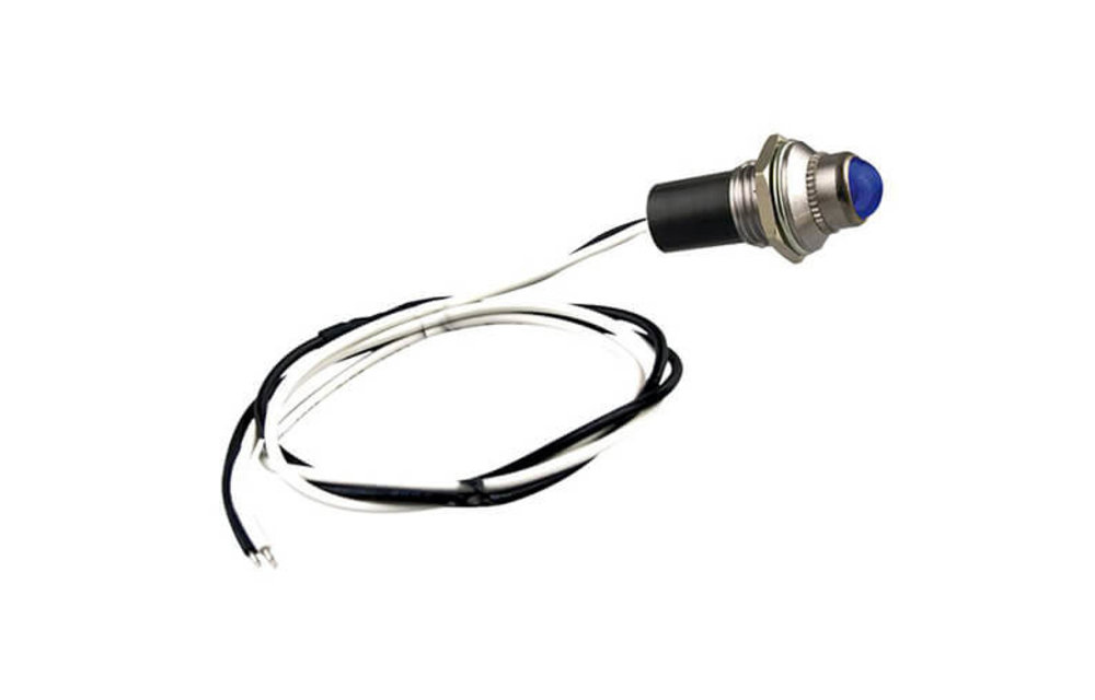LED cockpit leuchte / hellblau | 12v