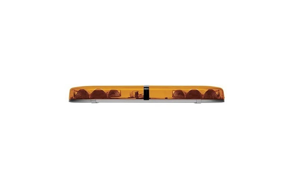 R65 LED-Lichtbalk l gelbe Linse mit zwei LED-Module 762mm | 10-30V |