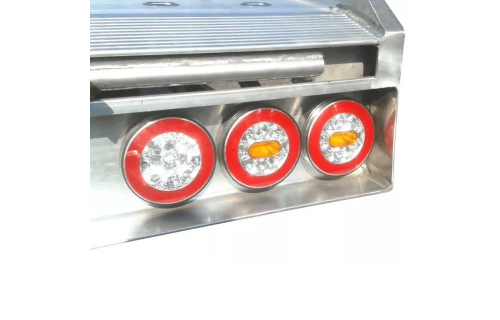 LED Rückleuchte Y Homologation ohne Kennzeichenleuchte | 12-36V | 5 pin