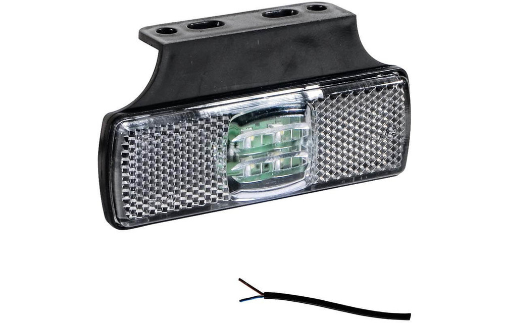 LED Umrissleuchte weiß | 12-24V | 50cm. Kabel