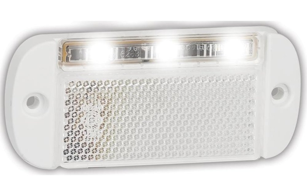 LED Umrissleuchte weiß | 12-24V | 50cm. Kabel