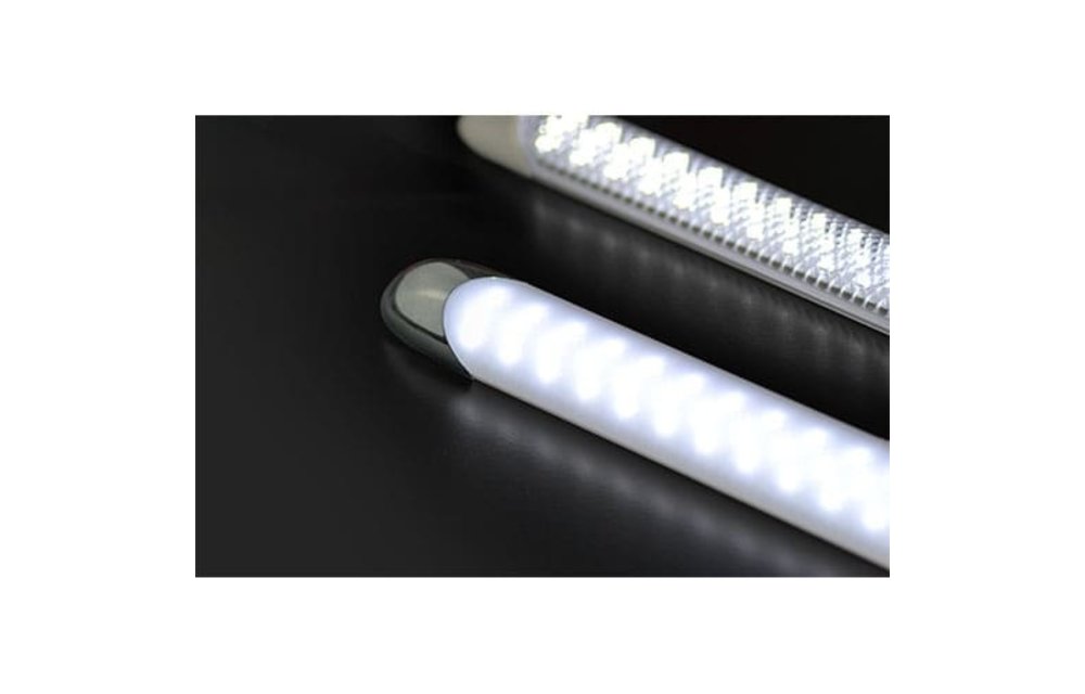 LED-Innenraumbeleuchtung exkl. Schalter 30cm. Chrom 24v kühles Weiß