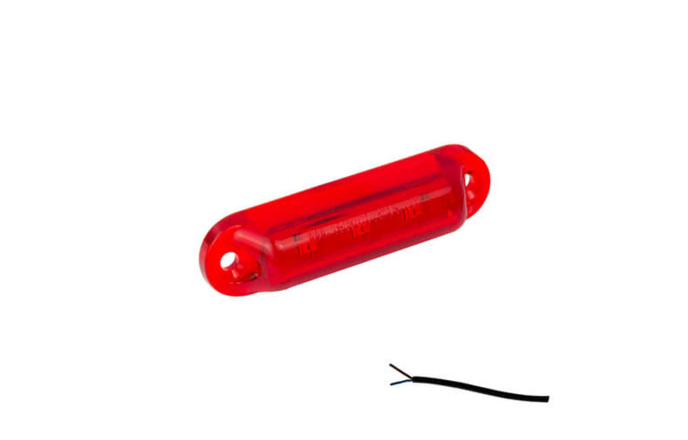 LED Umrissleuchte rot 24v