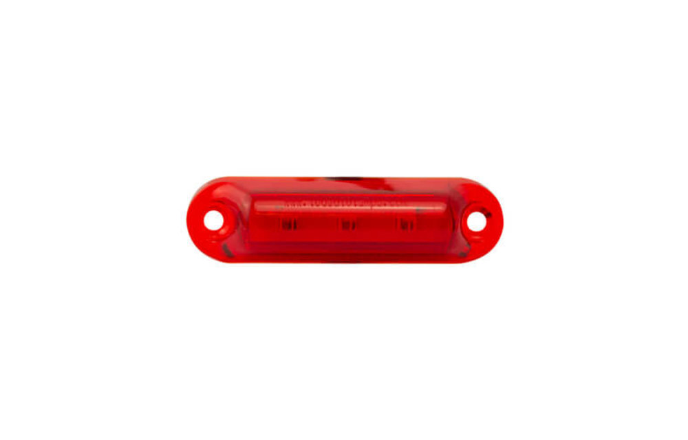 LED Umrissleuchte rot 24v
