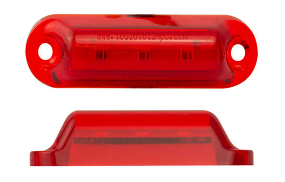 LED Umrissleuchte rot 24v