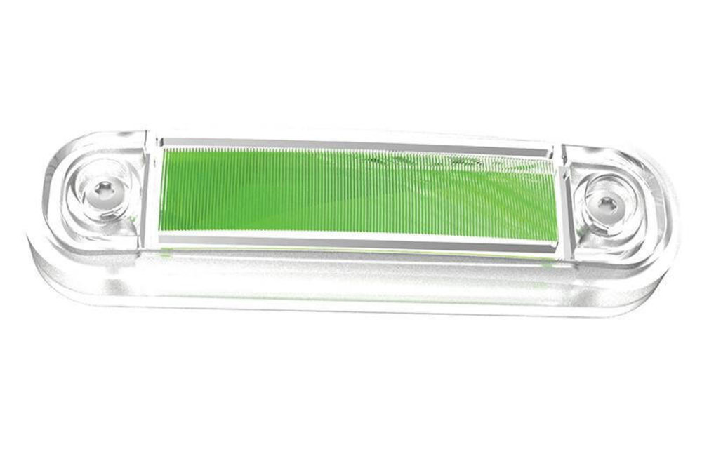 LED Umrissleuchte grün | 12-24V | 50cm. Kabel