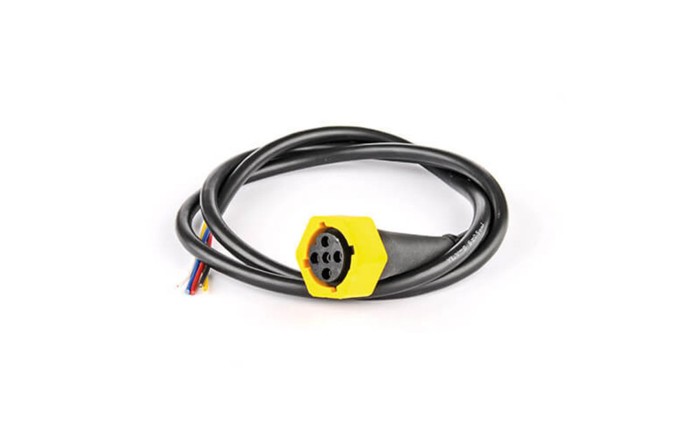 5-PINs Bajonettverbindung auf dem Rechtsen 50cm. Kabel