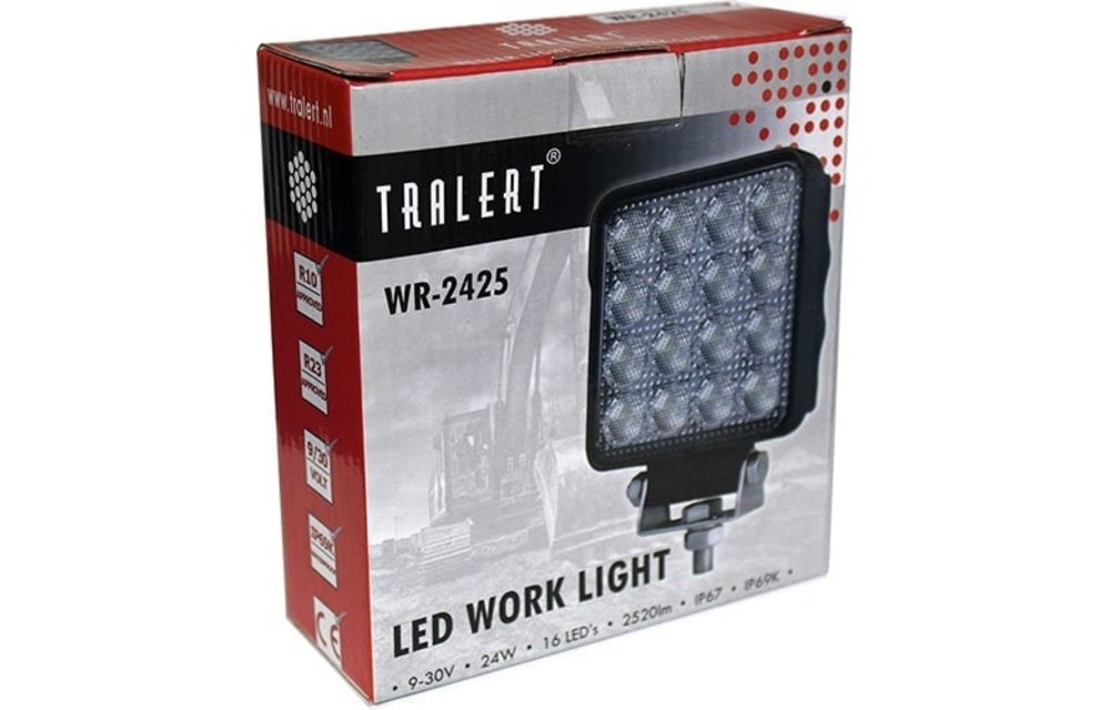 R23 LED Arbeitsscheinwerfer | IP69K | 2520 Lumen | 24 Watt | 9-30V |