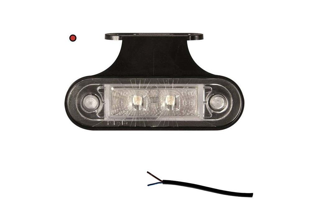 LED Umrissleuchte rot | 12-24V | 50cm. Kabel