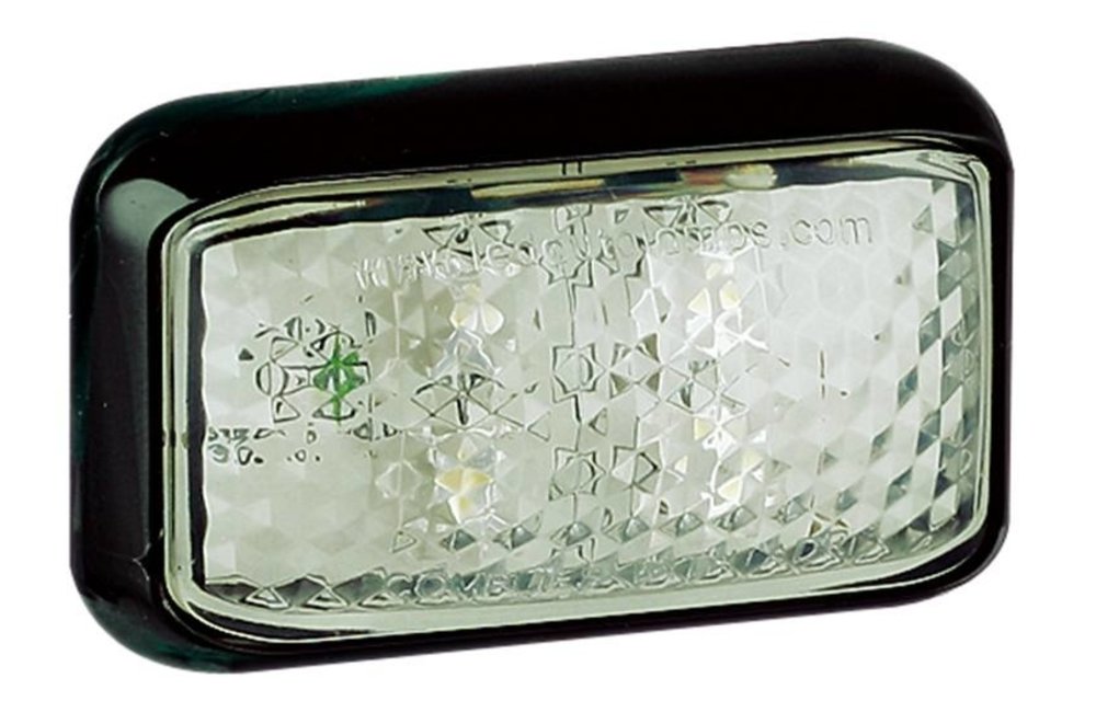 LED Umrissleuchte weiß | 12-24V | 40cm. Kabel