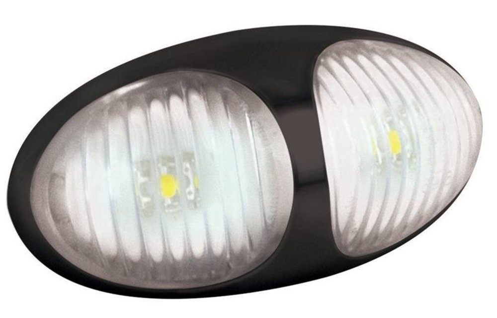 LED Umrissleuchte weiß | 12-24V | 2-poligen Stecker