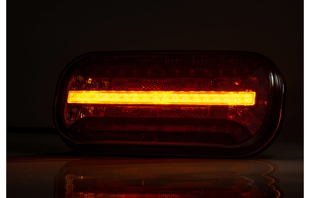 LED-Rücklicht mit dynamischen Blinker Abzeichen & Beleuchtung | 12-24V |