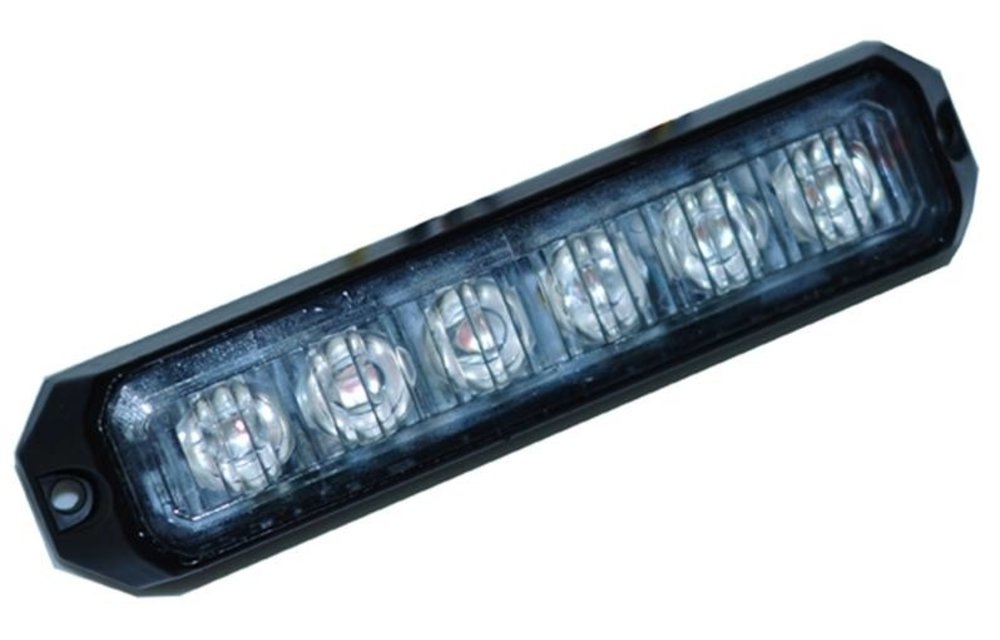 TRALERT® LED Blitzer, 6 LED gelb, 12-24V