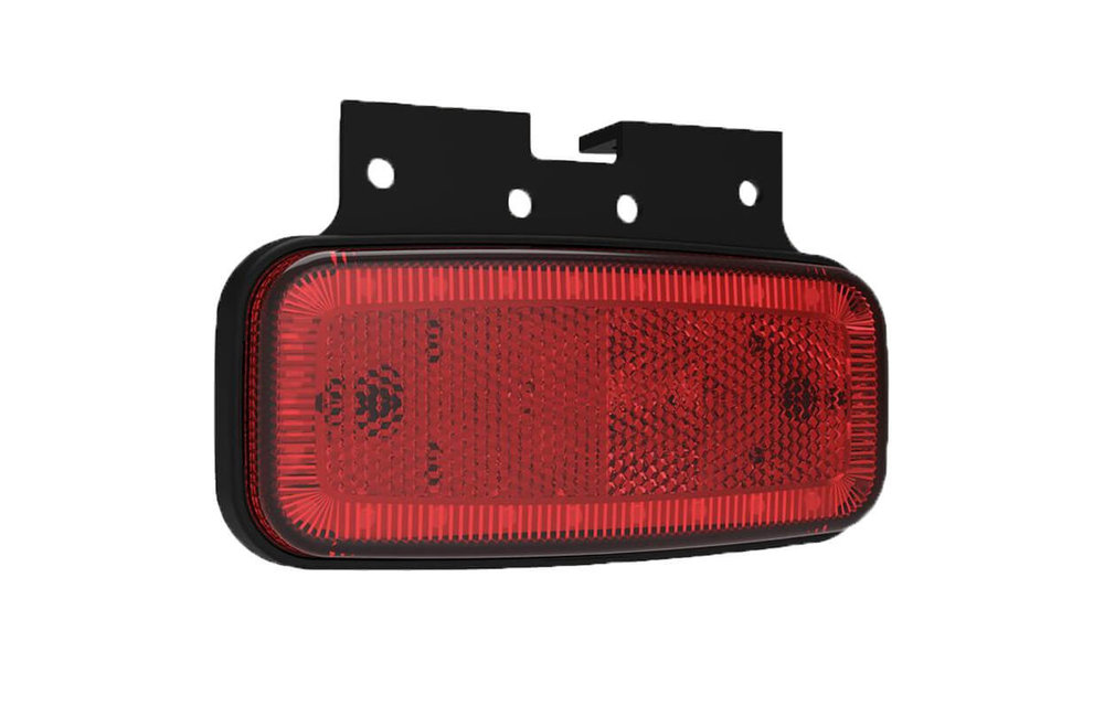 LED Umrissleuchte rot | 12-24V | 50cm. Kabel