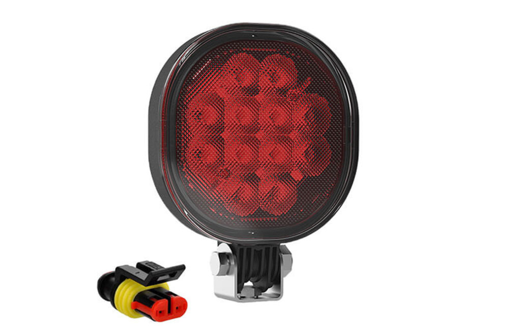LED-Nebelscheinwerferscheinwerfer | 12-24V | 50cm. Kabel & Super Seal (vertikale Montage)