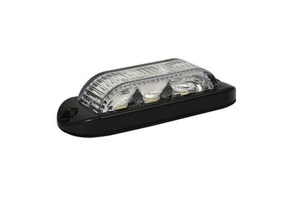 LED Autolamps R65 Slimline LED-Blitz 6 LEDs Gelb, 10-30V