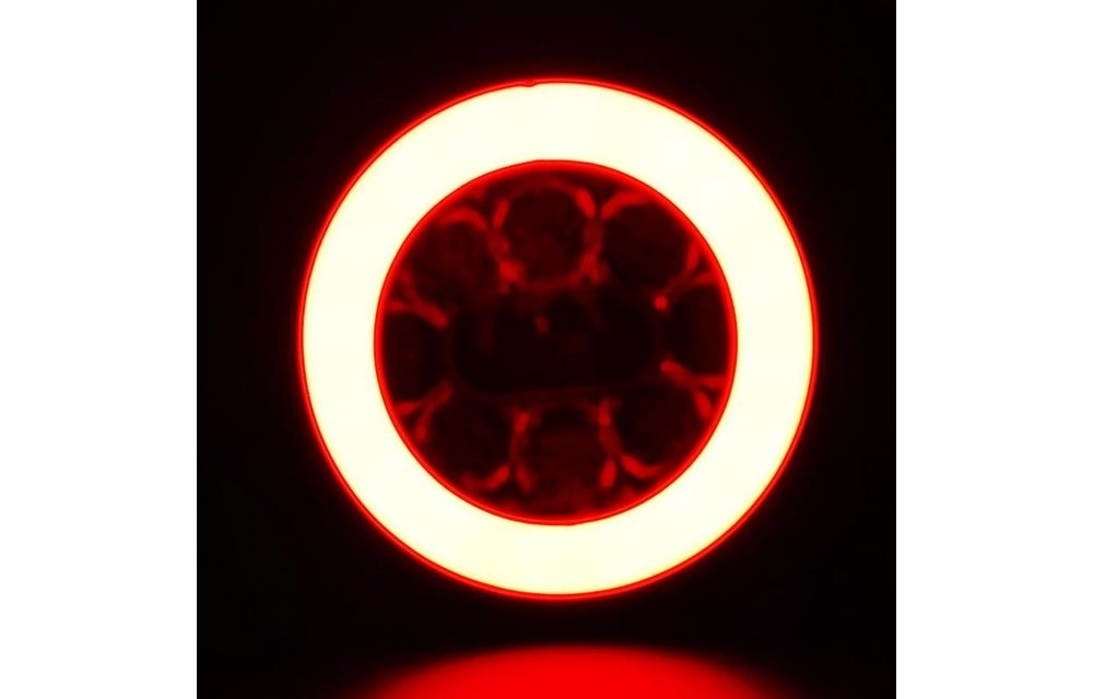 LED-Nebelscheinwerferschlussleuchte | 12-36V | 100cm. Kabel