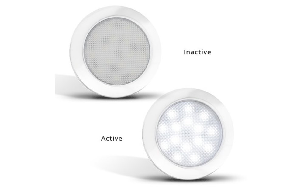 Ultraflache LED Innenraumleuchte weiß 12v kühles Weiß