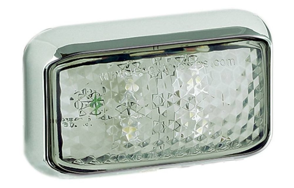 LED Umrissleuchte weiß | 12-24V | 40cm. Kabel