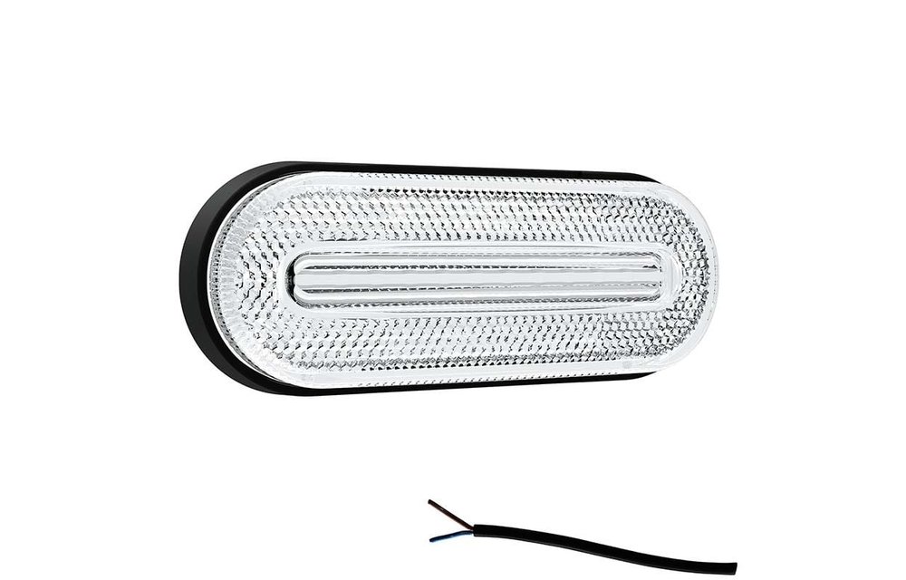 LED Umrissleuchte weiß | 12-24V | 50cm. Kabel