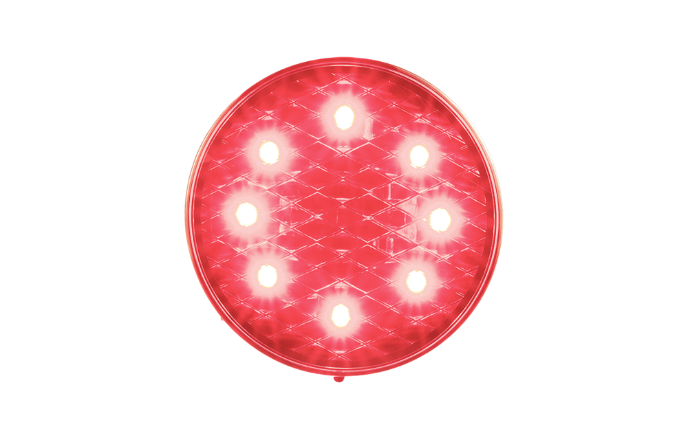 LED Brems- / Rücklicht | 12-24V | 30cm klare Linse. Kabel