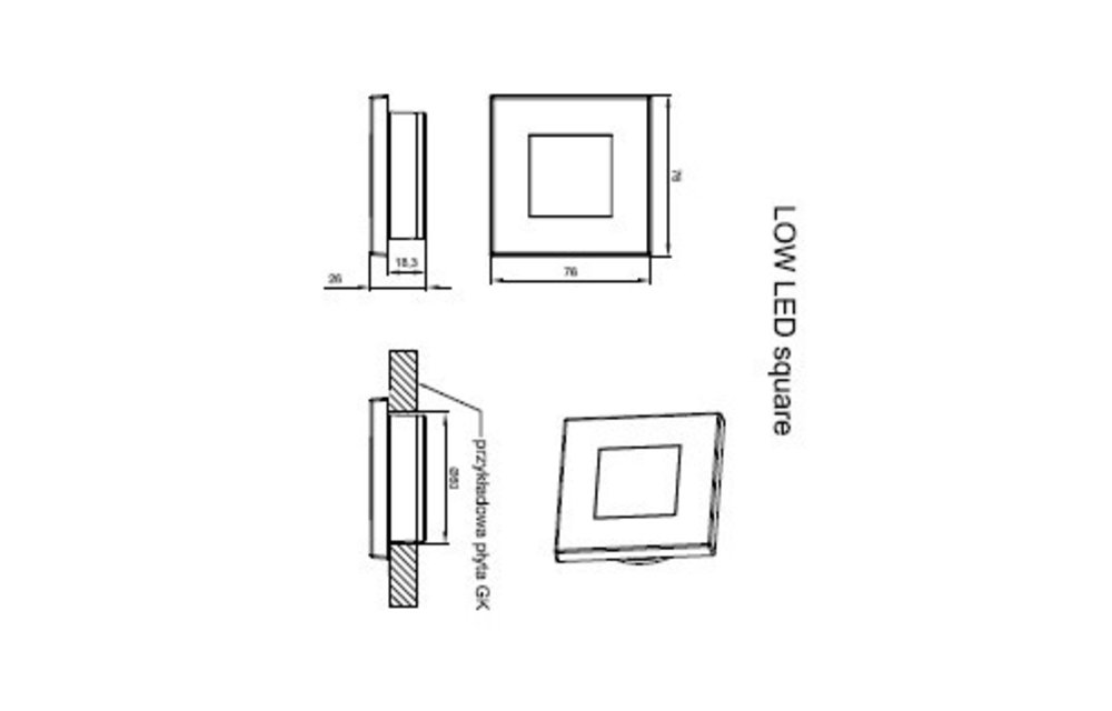 Innen-weiße LED | 12-24V | Warmweiß