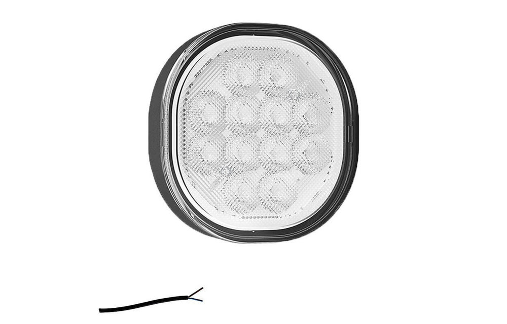 LED Rücklicht | 12-24V | 50cm. Kabel (flache Montage)