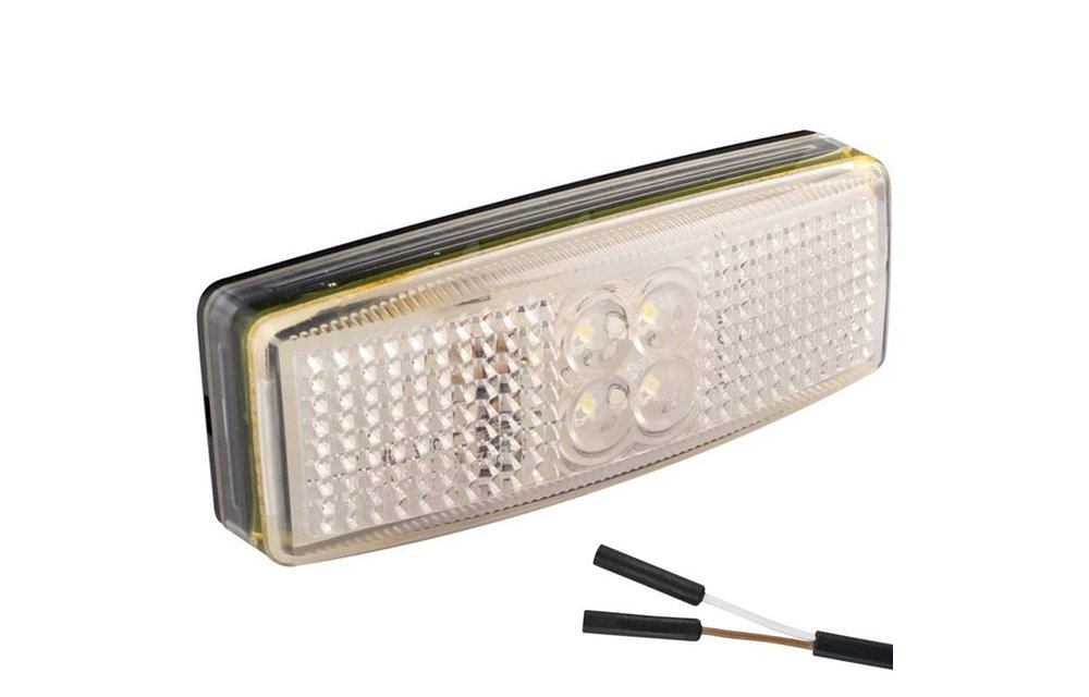 LED Umrissleuchte weiß | 12-24V | 2 Steckerstift des