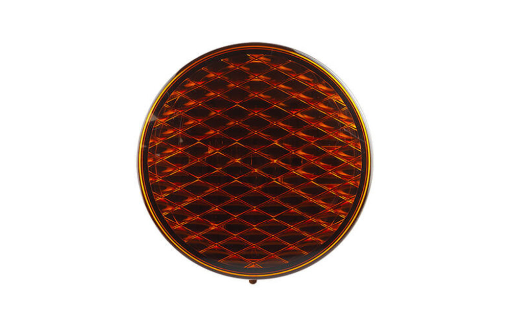 12v LED Blinker Objektiv 30cm gefärbt. Kabel