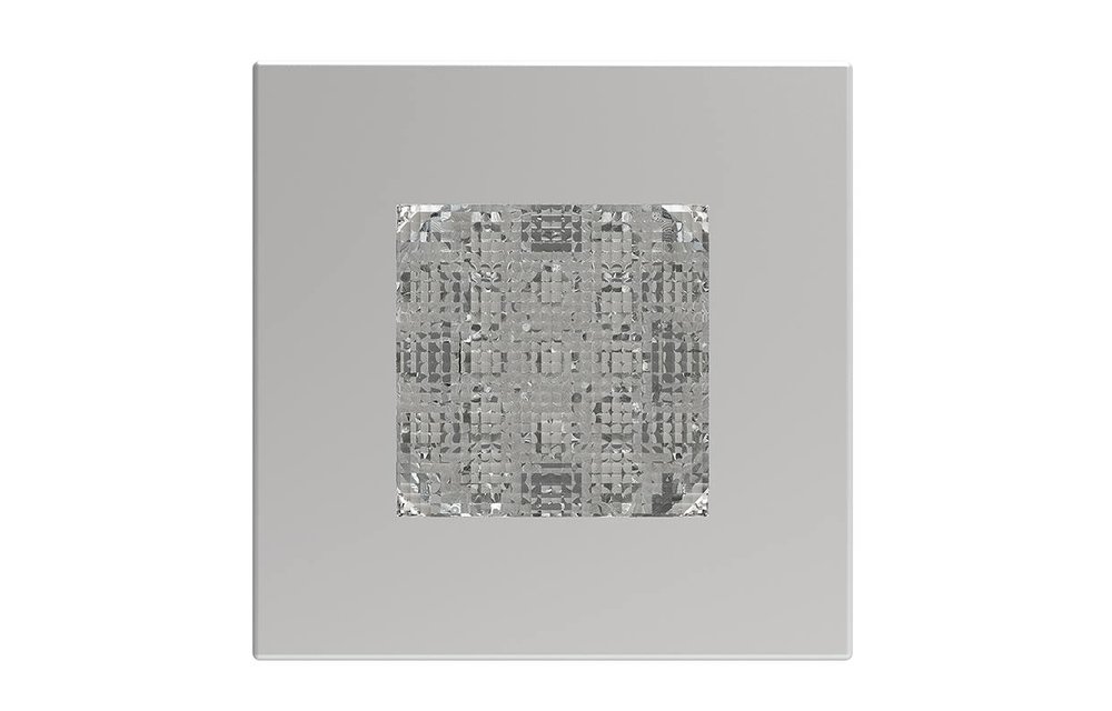 LED Innenraumleuchte Silber | 12-24V | Warmweiß