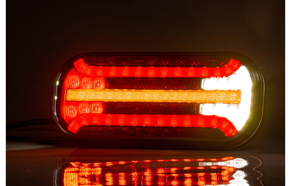 LED-Rücklicht mit dynamischem Blinker | 12-24V |