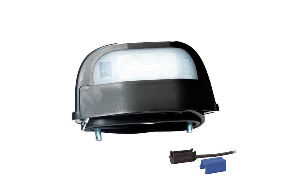 LED-Kennzeichenleuchte | 12-36V | 0,75mm Stecker